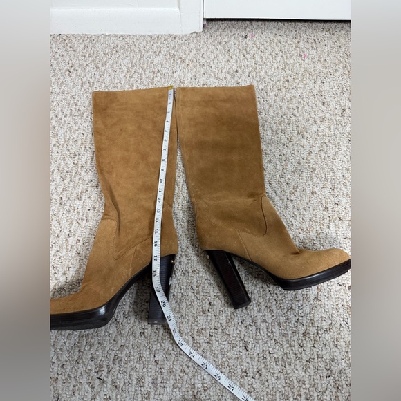 Michael Kors Tan Suede below the Knee Boots size 7.5 - Picture 7 of 7